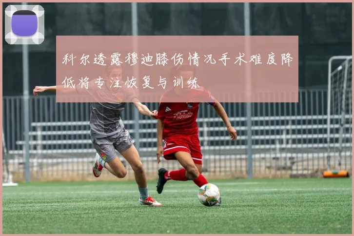 科尔透露穆迪膝伤情况手术难度降低将专注恢复与训练