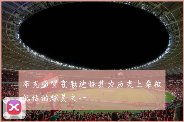 布克盛赞霍勒迪称其为历史上最被低估的球员之一